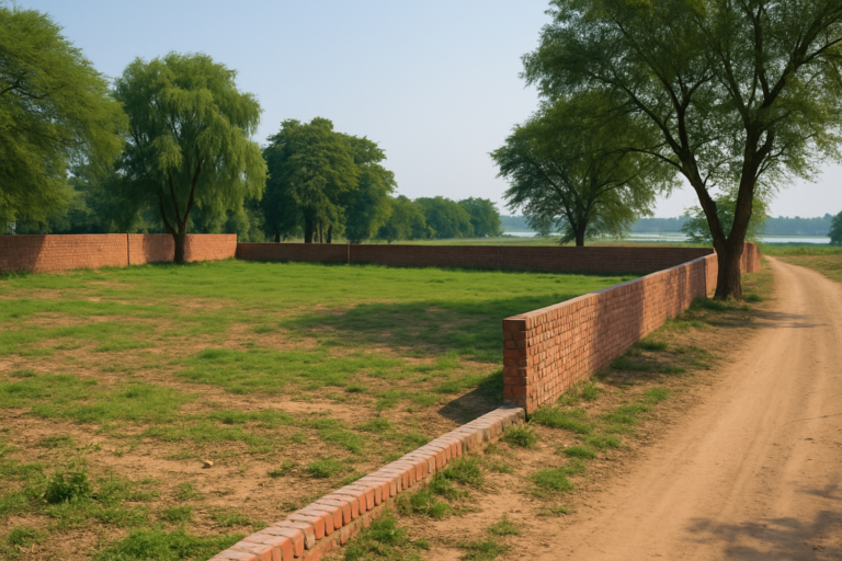 Farm Plot Near Ganga River – 500 sq yd in Garh Mukteshwar